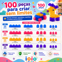 Blocos De Montar Gummy Mágico Silicone