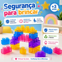 Blocos De Montar Gummy Mágico Silicone